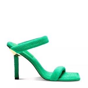 GOOD AMERICAN TERRY CLOTH SLIP ON HEEL